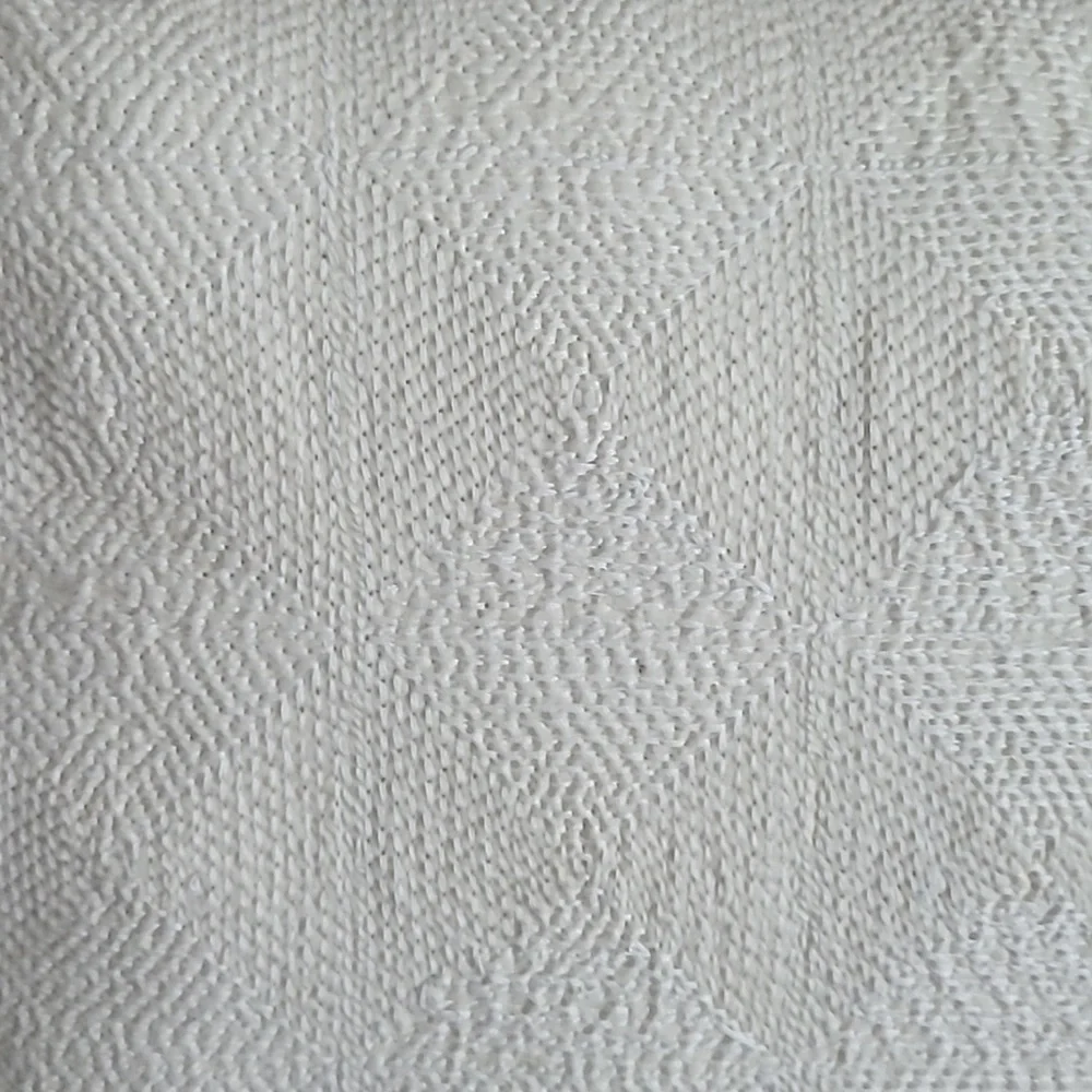 VERA WANG HOME Box Breakfast Throw Pillow FRETWORK 100% Cotton Down  12